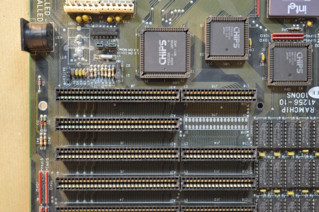 386-main-board-p-n-30-000114-00-ver-1-0-002-chips-p82c301c-intel-i386