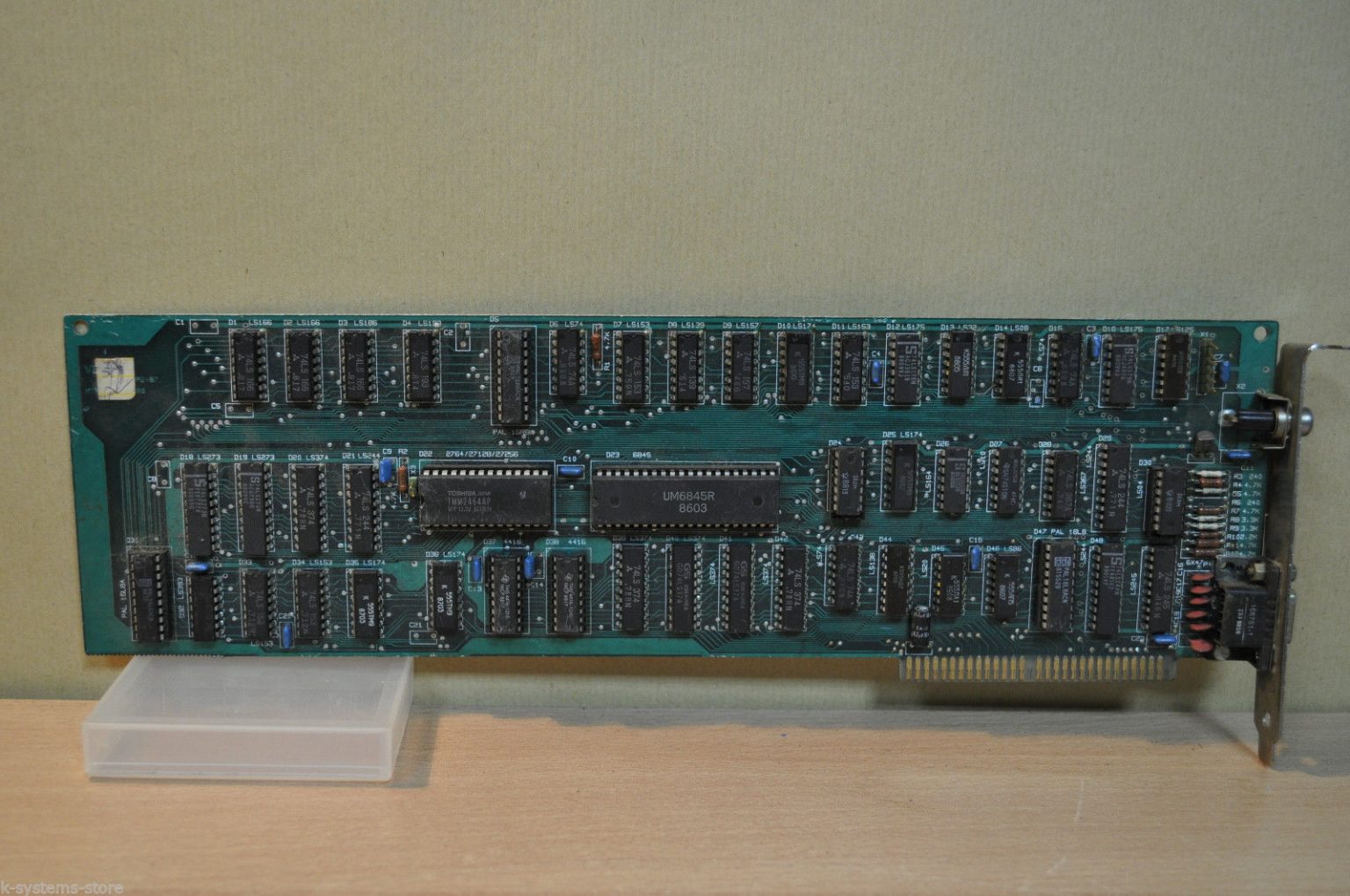 Color Graphic Video Card on ISA slot from Working 286 Computer with ...